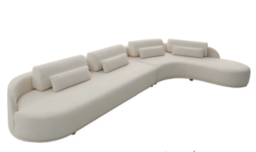 SOFA CANTO DUNE DIR 240 CM - TEC 30054