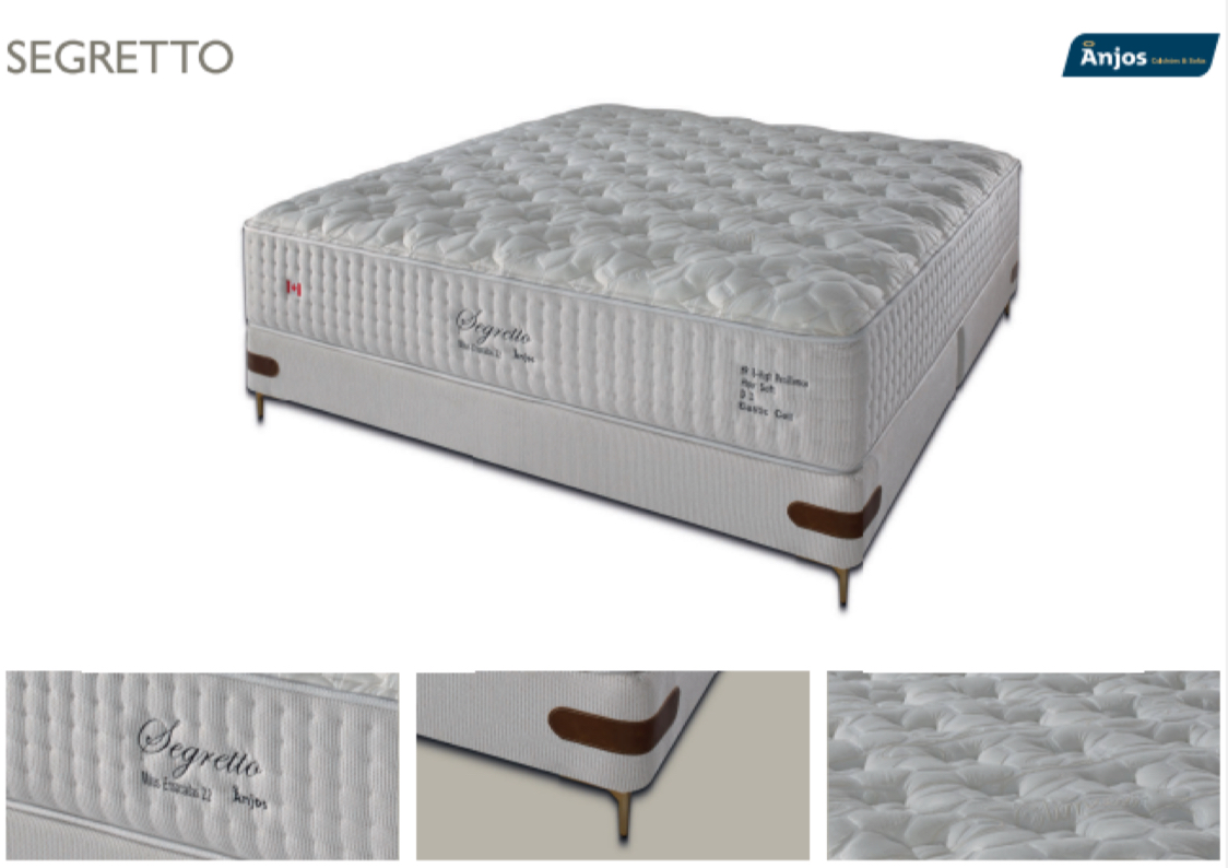 COLCHON SEGRETTO 40CMX1,93MX2,03M