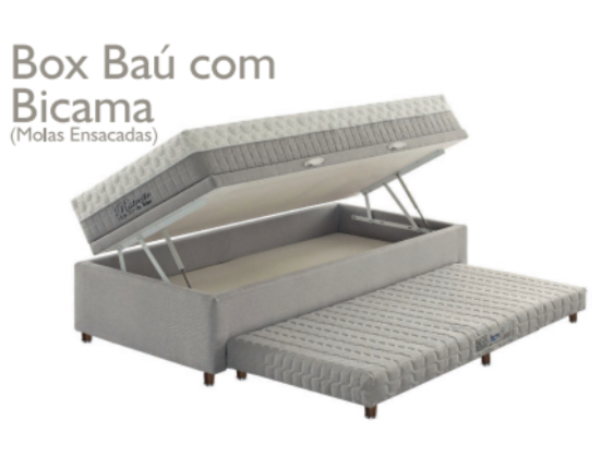 BOX 13 BAÚL + BICAMA 38CMX1,88X88CM (1 PLAZA)