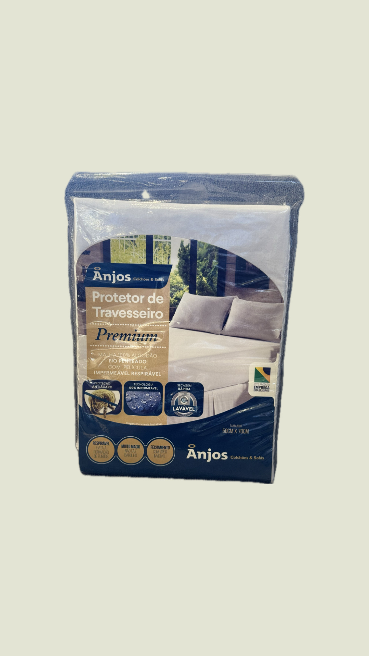 77126 - PROTECTOR ALMOHADA JACQUARD 50cm X 70cm
