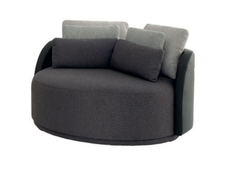 SOFA POLTRONA BOLLATE GIRATORIA 122 CM - TEC 14337