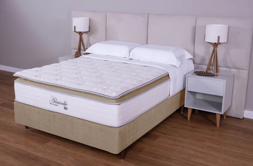 COLCHON ADMIRABLE BEGE (2 PLAZAS) PILLOW TOP
