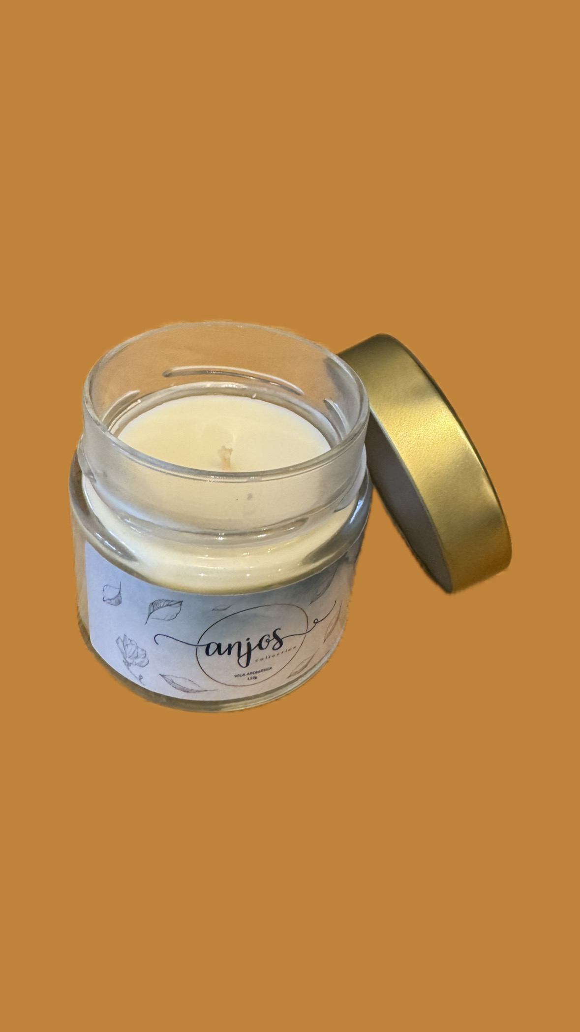 VELA AROMATICA ANJOS 120 GR - AC01018